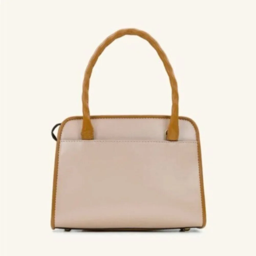 Patricia Nash Bag Paris SatchelParisian Floral Spot Print Cream w Tassel